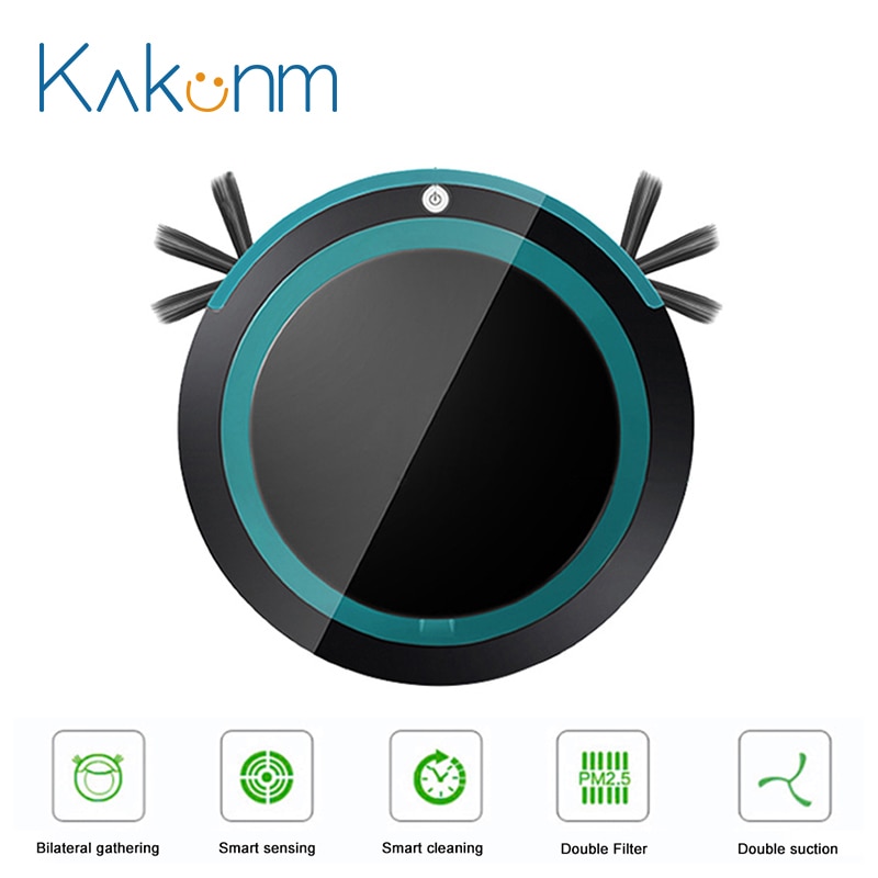 Intelligent Robot Vacuum Cleaner Robot Mopping Sweeping Suction Smart Cordless Auto Dust Sweeper Machine for Home Cleaning Robot