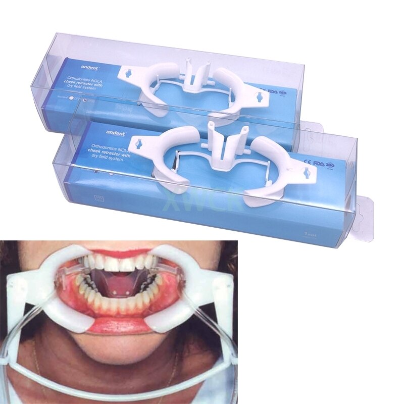 Dental retractor with sub saliva Intraoral Lip Cheek Retractor Mouth Opener Cheek Expand Dentistry Oral Dry Field