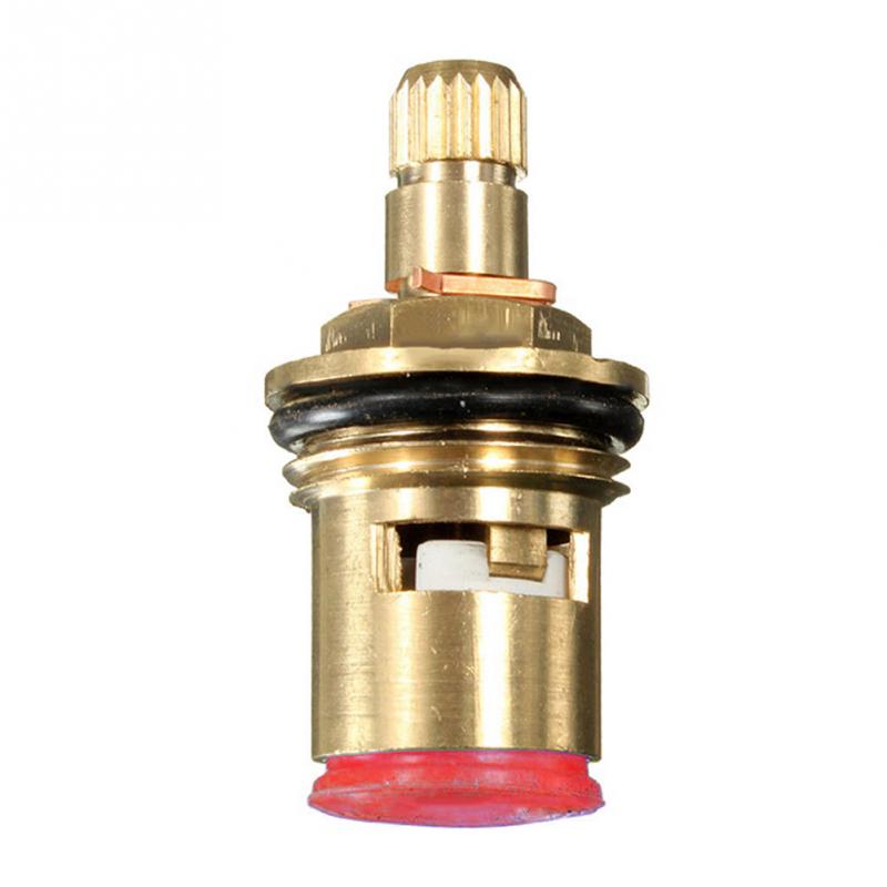 1/2" Replacement brass ceramic disc tap quarter turn cartridges gland insert 20 teeth Faucet Accessory Disc #030: Types 1
