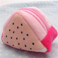 Mini 3D Fruit Vormige Portemonnee Voor Vrouwen Creditcardhouder Key Money Bag Vrouwelijke Rits Leuke Kleine Portemonnee portemonnees Sac Femme: Dragon fruit