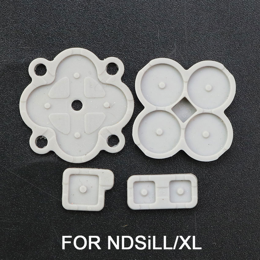 Cltgxdd 1 Set Game Console Reparatie Onderdelen Geleidende Siliconen Pads Voor Gb Gba Sp Gbc Ndsl Ps4 3ds Ps3 Xbox 360 Ndsi Soft Pads: green