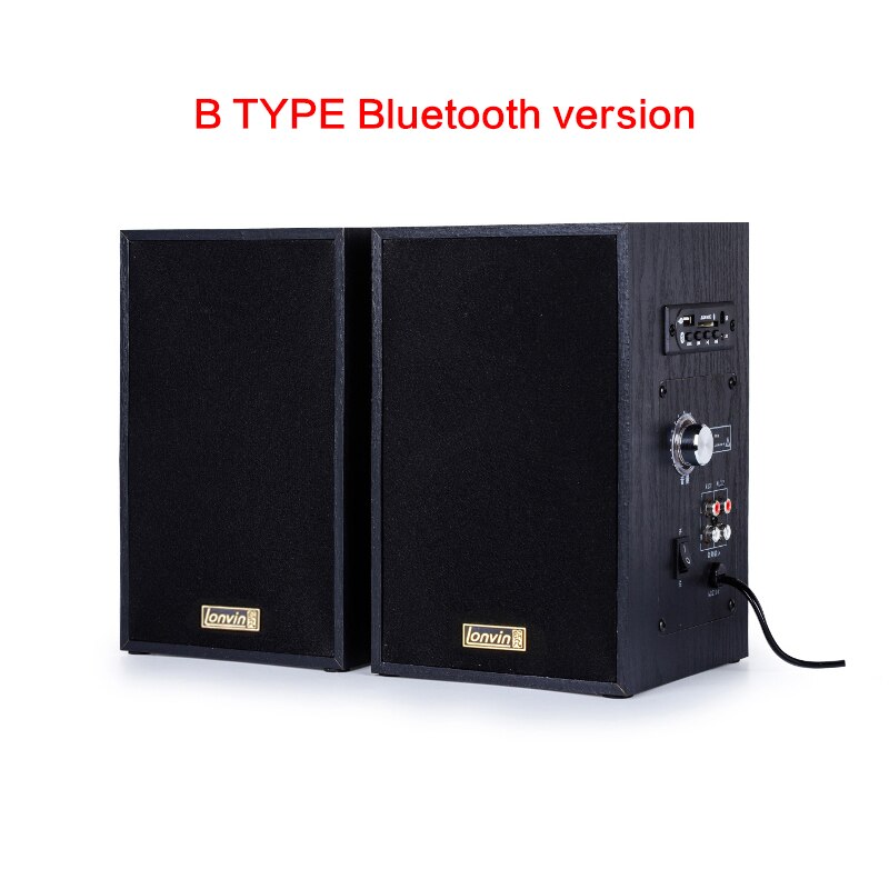 30W*2 4-inch Home High-power Computer Speaker HiFi Bluetooth High-fidelity Active Speaker Wall-mounted Speaker Fever Grade