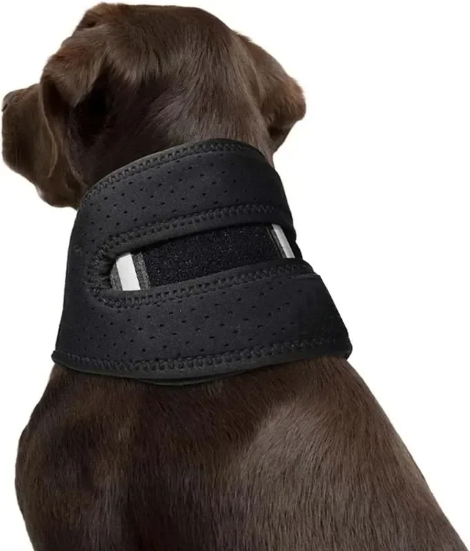 Dog Neck Brace Pet Dog Collar Anti-Lick Sprain Neck Head Cover Post-Op Neck Breathable Support Collar Dog Accessories