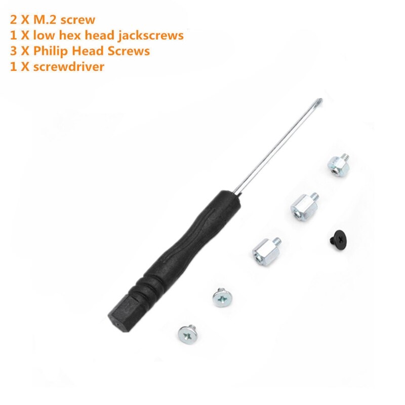 Juego de tornillos de separación M.2, Kit de montaje para placa base Asus, herramienta manual, novedad de
