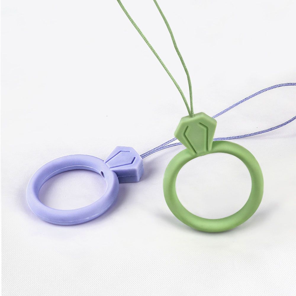 Universal Shatter-resistant Anti-lost Pendant Ring Strap Silicone Ring Mobile Phone Lanyard Keys Phones Strap