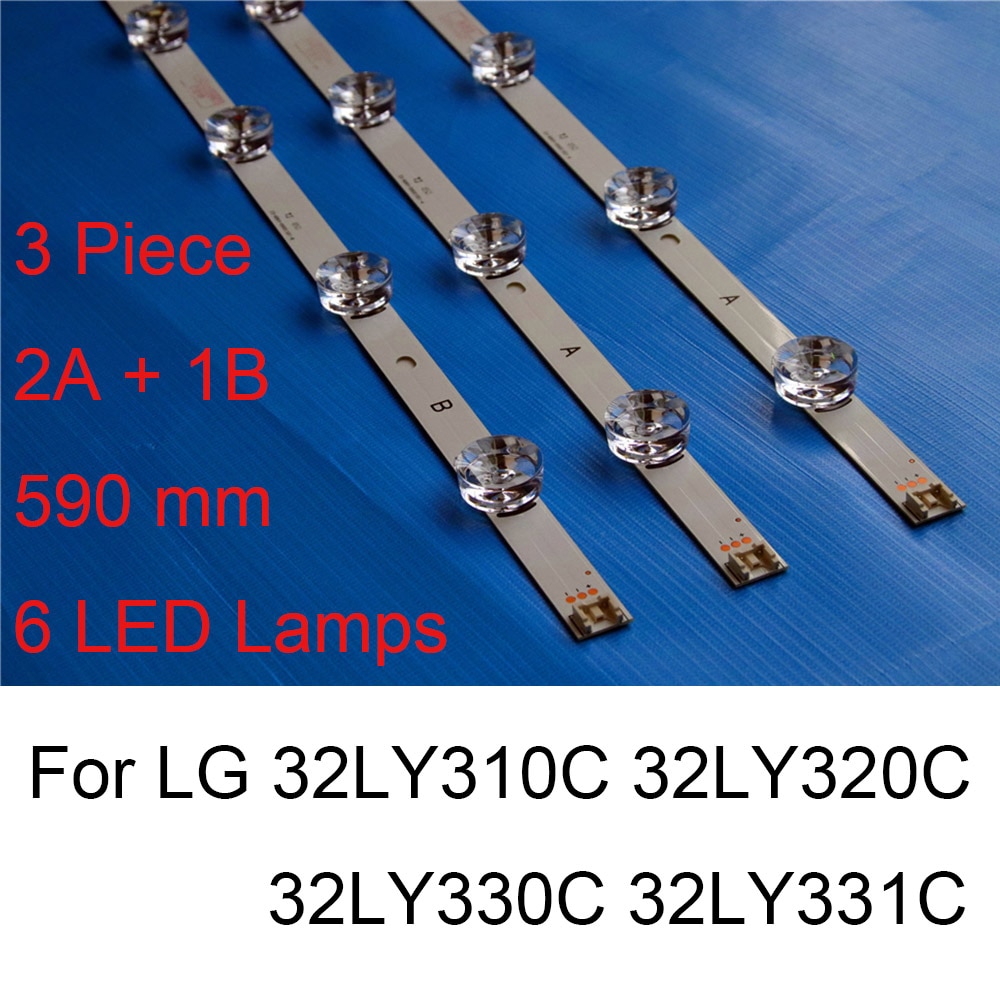 Brand Led Backlight Strip Voor Lg 32LY330C 32LY320C 32LY310C 32LY331C Tv Reparatie Led Backlight Strips Bars Een B Type originele