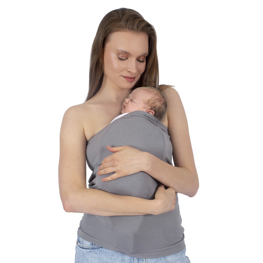 Gray Color Pink Color Mum Temperature Sling