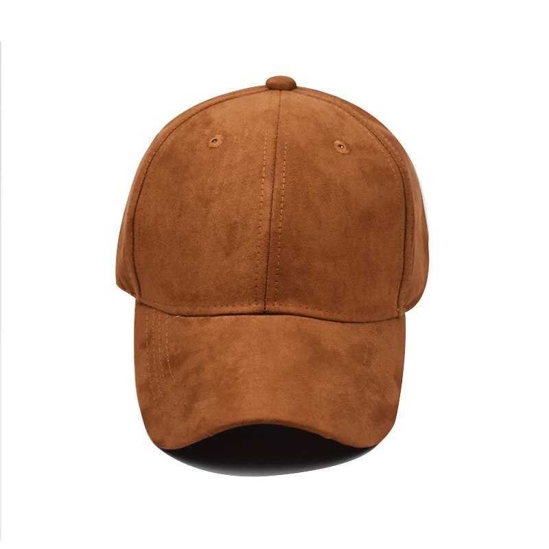 Mode Heren Baseball Caps Voor Mannen En Vrouwen Suede Eenvoudige Effen Snapback Hip Hop Bone Verstelbare Vader Trucker Hoed gorras Mujer