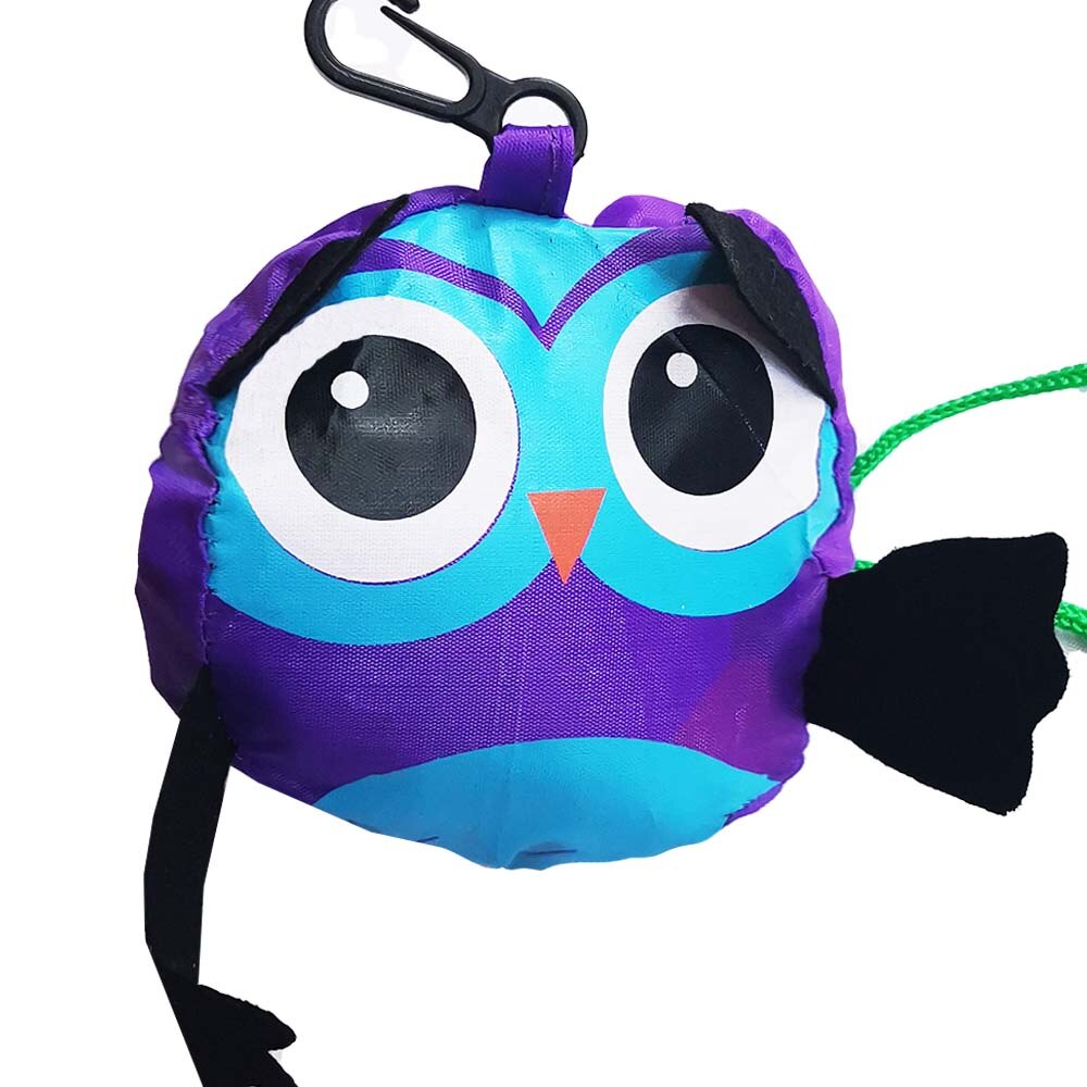 flower reusable shopping bag animal shopping bag nylon bag animal foldable bag promotional bags folding flower shopping bag: color 10