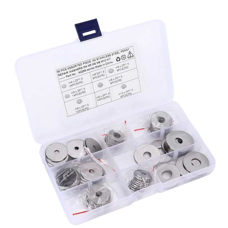 Penny Gasket Repair Washers Assortment for Trucks for Buses for Construction Machinery