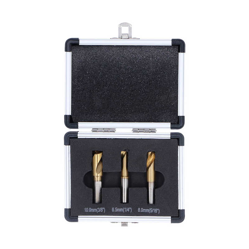 Drill Bit Set Cobalt Drill Bit Set High Strength Portable Durable for Separating Spot Welding Panels