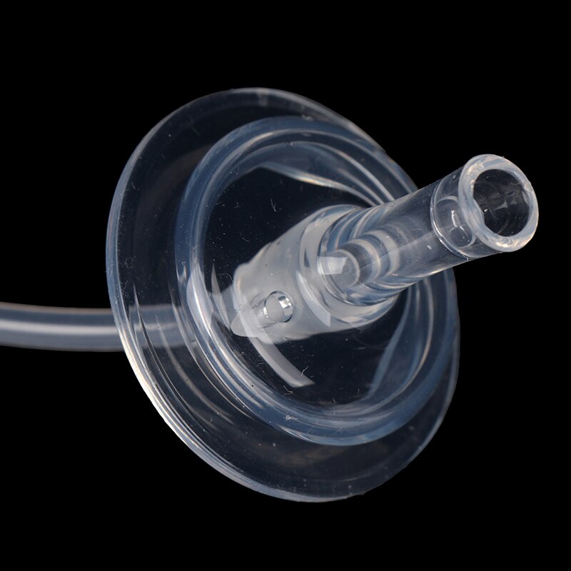 Baby Bottle Straw Replacement Wide Mouth Caliber Silicone Feeding Accessories Learn drinking cups Straw head Replace Accessory