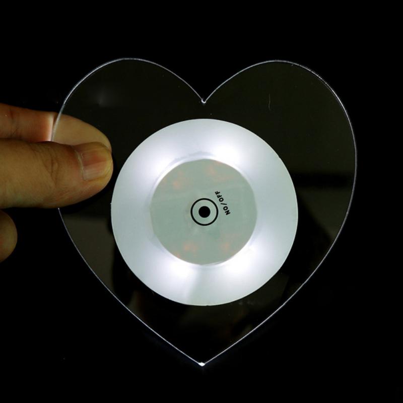 LED Coaster For Bar Table Decoration Accessories Acrylic Bar Cocktail Flash Base LED Mats Crystal Ultra-Thin LED Light Coaster: 02 white light