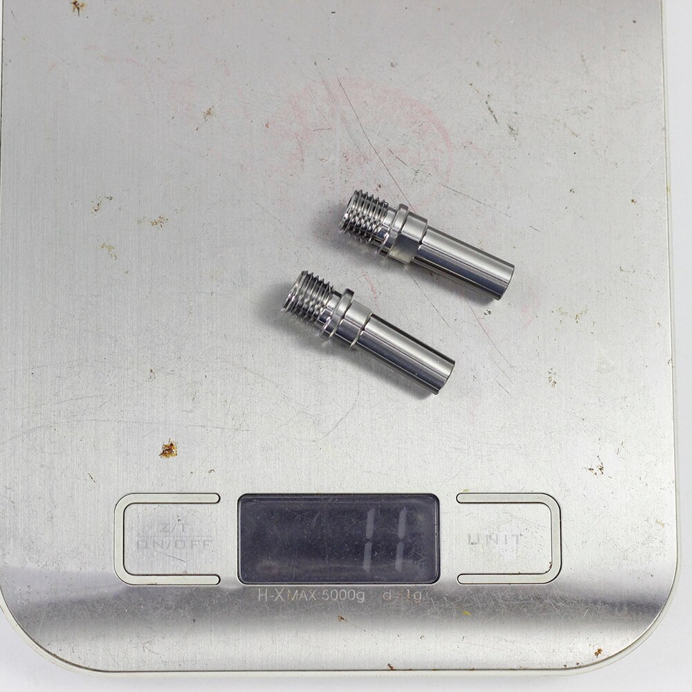 2pcs Titanium Bike V Brake Boss Cantilever Brakes Post Mount M10 M8 1.25mm 1.0mm Ti V Brake Screws Bolts