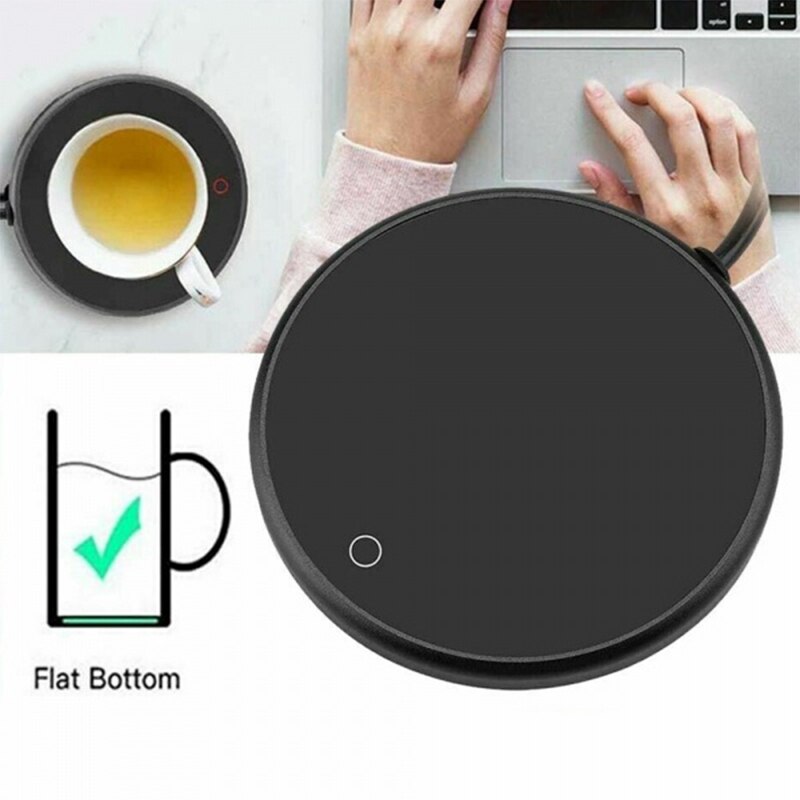 Base de aquecimento de metal para café, base aquecedora de metal com temperatura constante