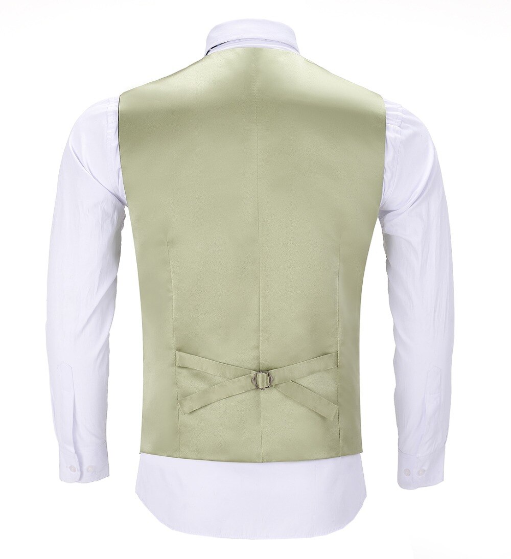 Herren Geschäft Armee GrüNe Weste Plaid Wolle einreiher Baumwolle Anzug Weste Weste Für Hochzeit Formale Weste Groomsmen