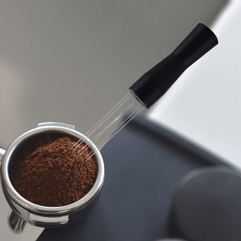 Espresso Koffie Roerder Naald Koffie Manipulatie Distributeur Espresso Roeren Tool Rvs Naald