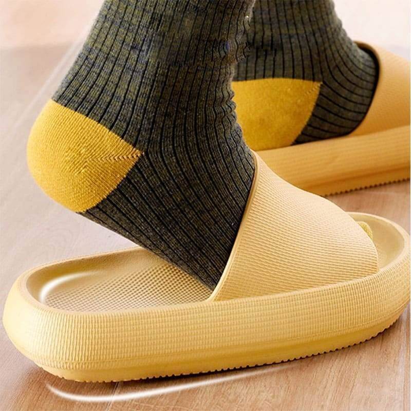 Universal hurtigtørrende fortykkede skridsikre sandaler tyk sål hustøfler badeværelsesfodtøj sommer strand sandal hjemmesko