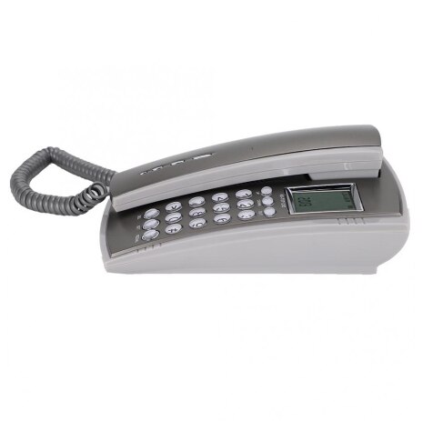 Petit poste d'appel entrant hôtel téléphone mural sans batterie téléphone fixe mural rouge téléphone filaire de bureau