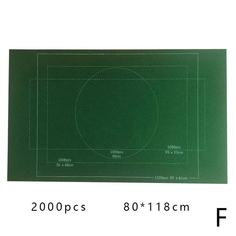 Tot 1500/2000 Stukken Opslag Puzzels Roll Mat Puzzel Deken Voor Draagbare Reizen Opbergtas Kinderen Diy Onderwijs Levert: F