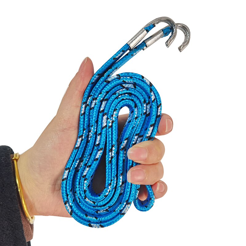 Bungee Cord Straps Bike Motorcycle Car Item Strap Luggage Lashing Rope luggage Elastic Strap Total Length 180cm With HookL
