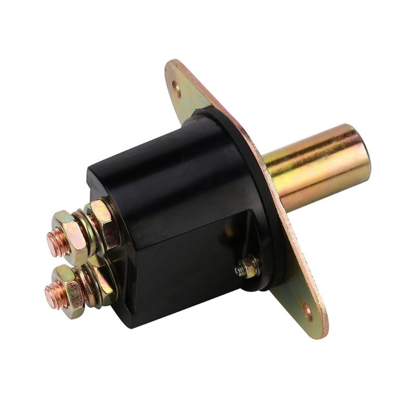 Battery Isolator Switch Cut off Heavy Duty Power Kill With Metal Key 12v 200a 04 12 v 200 a 2 assembly points copper terminal