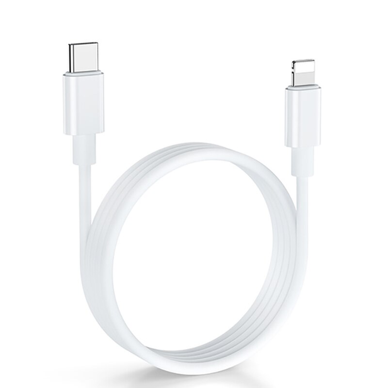 Snel Opladen 18W 2A Type-C Om Voor Lightning Kabel Lader Adapter Lightning Voor Iphone 12 11Pro Max xs Ipad Mini Pro Air: only 3A cable