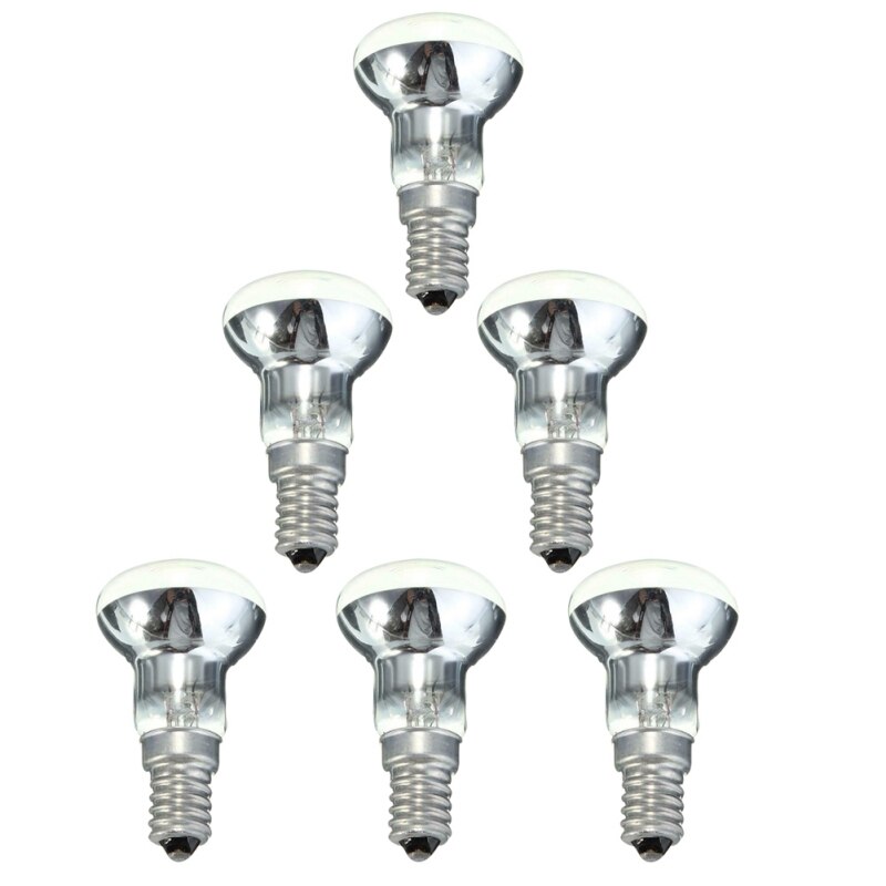 1 stk  / 4 stk  / 6 stk britisk standard  r39 lavalampe flash lampe 30 watt reflektor pære udskiftning  e17 pære