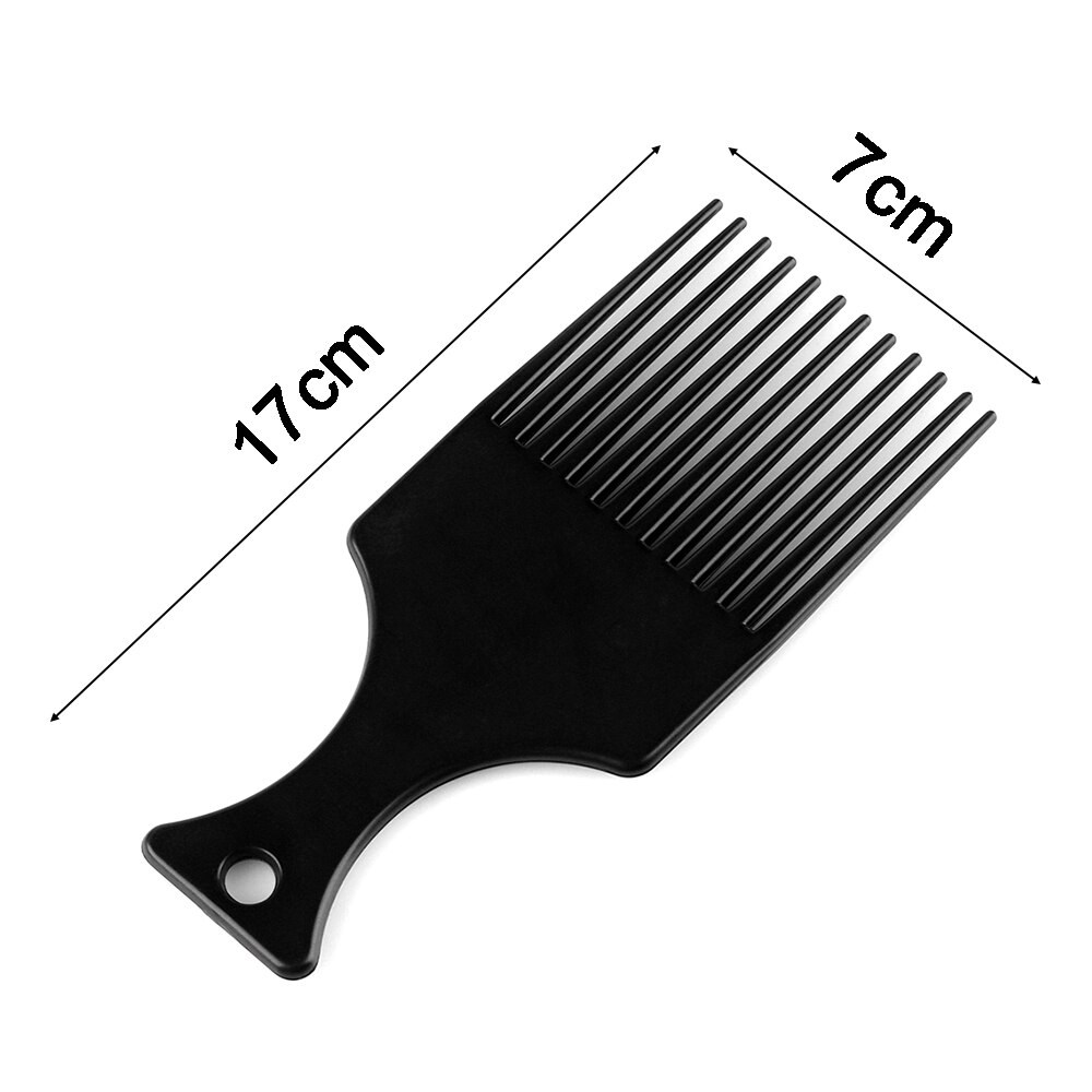 Krøllet hår børste lang tand afro kam salon frisør styling lange tand styling pick styling tilbehør kam