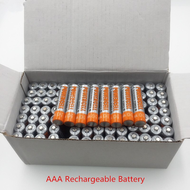 Aaa ladattava akku 1.2v 1300 mah alkaliparistoa kaukosäätimelle elektronisille leluille led valo parranajokone radio