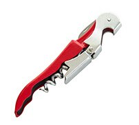 Rvs Seahorse Wijn Kurkentrekkers Openors Multifunctionele Wijn Cap Opener Bier Flesopener Keuken Bar Gereedschap: red