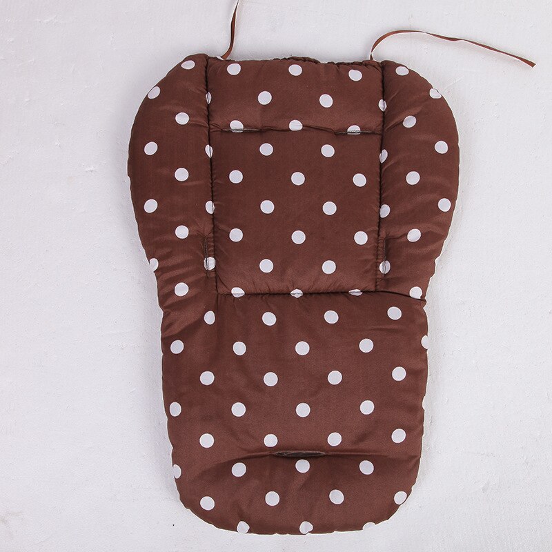 1pc universal barnvagn kudde barnvagn bomull pad matsal stol kudde vattentät pad: Röd