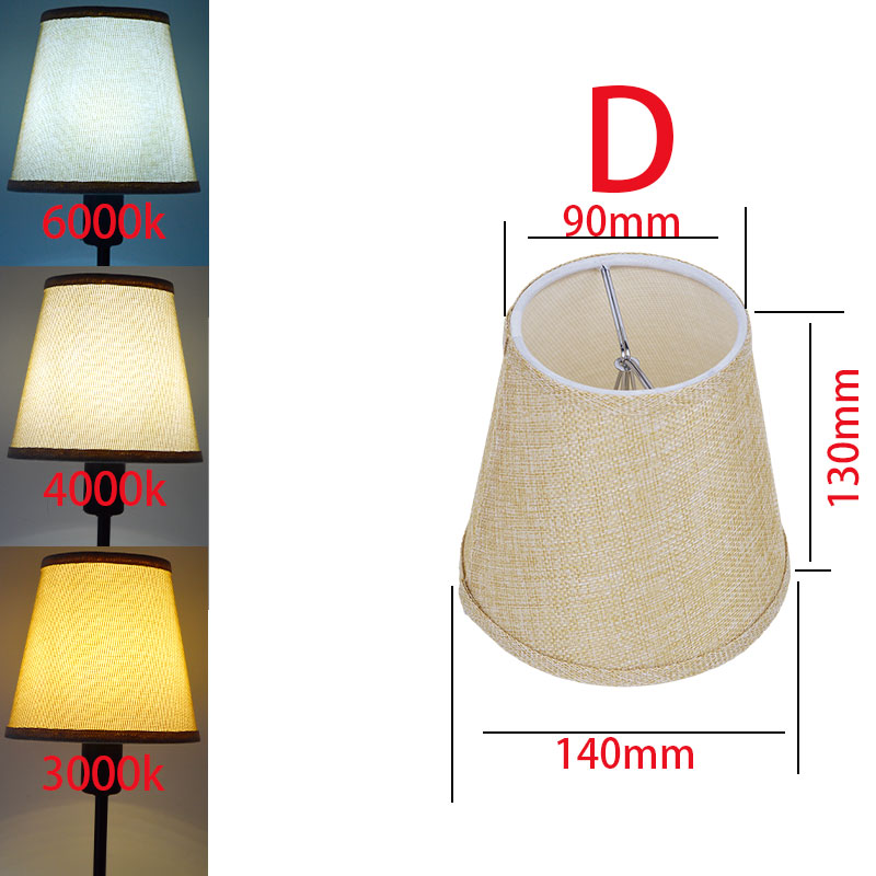 Pantallas de tela para lámpara de pared, tela translúcida moderna para el hogar, mesita de noche, cubierta de iluminación de escritorio, tulipanes para lámpara de mesa: Oro