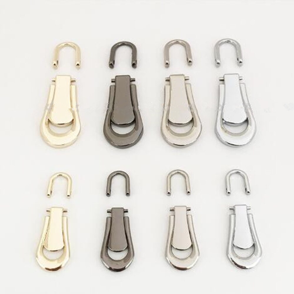 5 Pcs Hoogwaardige Rits Fixer Reparatie Pull Tab Instant Kit Zakken Rits Hoofdhuid Bag Pull Hoofd Vervanging Accessoires HYZ9243