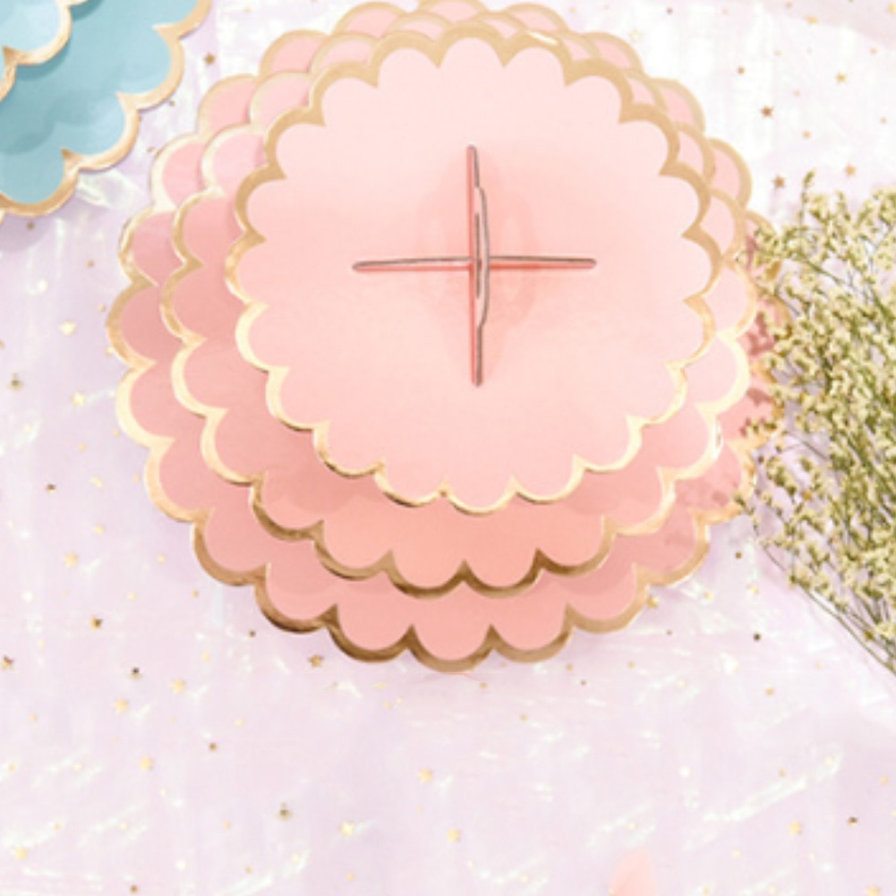 3-Layer Round Birthday Cupcake Dessert DIY Paper Craft Stand Dessert Display Rack Wedding Party Wedding Supplies Cake Tools