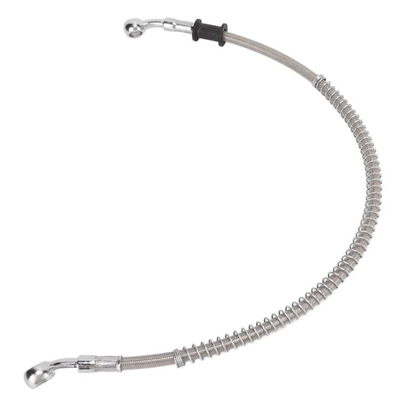 Universal Motorcycle Brake Hose Steel+PVC Safe Motorcycles Brakes Pipe Thermal Insulation 50cm for Motorbikes