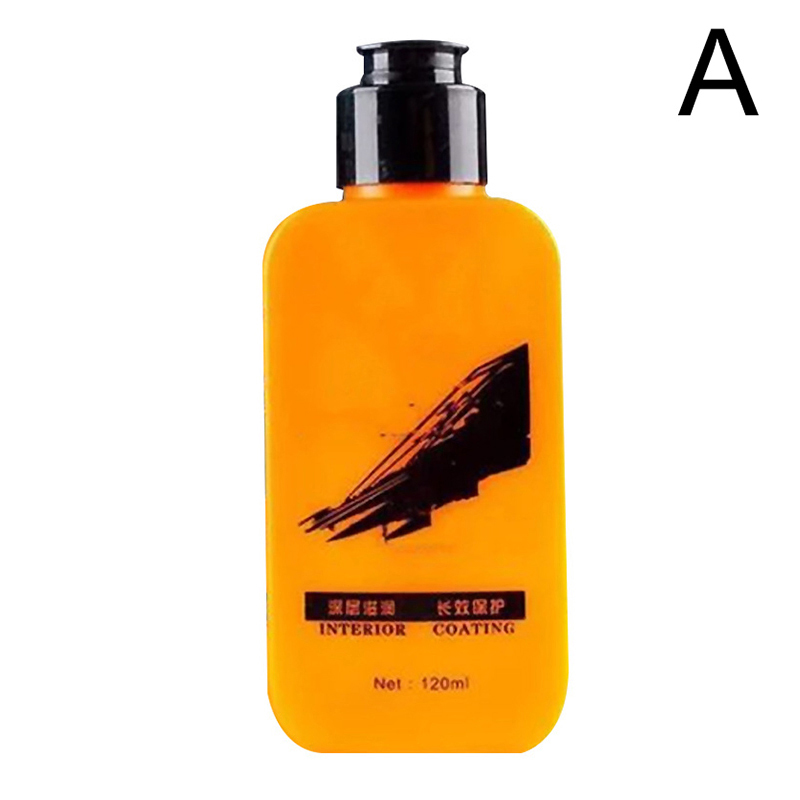 120ml Auto Leather Renovated Coating Paste Maintenance Agent Car Interior Renovation Care TB: A