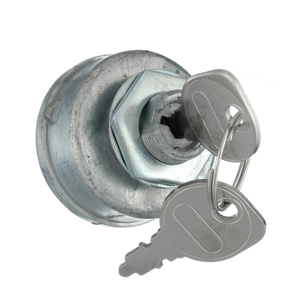 Lawn Mower Ignition Starter 5 Spade Terminal Engine Starter Switch Switch with Key for Husqvarna 725-0267 725-0267A 925-0267