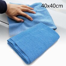 Drogen Waxen Wasstraat Handdoek Vervanging Microfiber Blauw 1Pc Motorfiets Reinigen Polijsten Doeken Duurzaam Praktische Accessoires