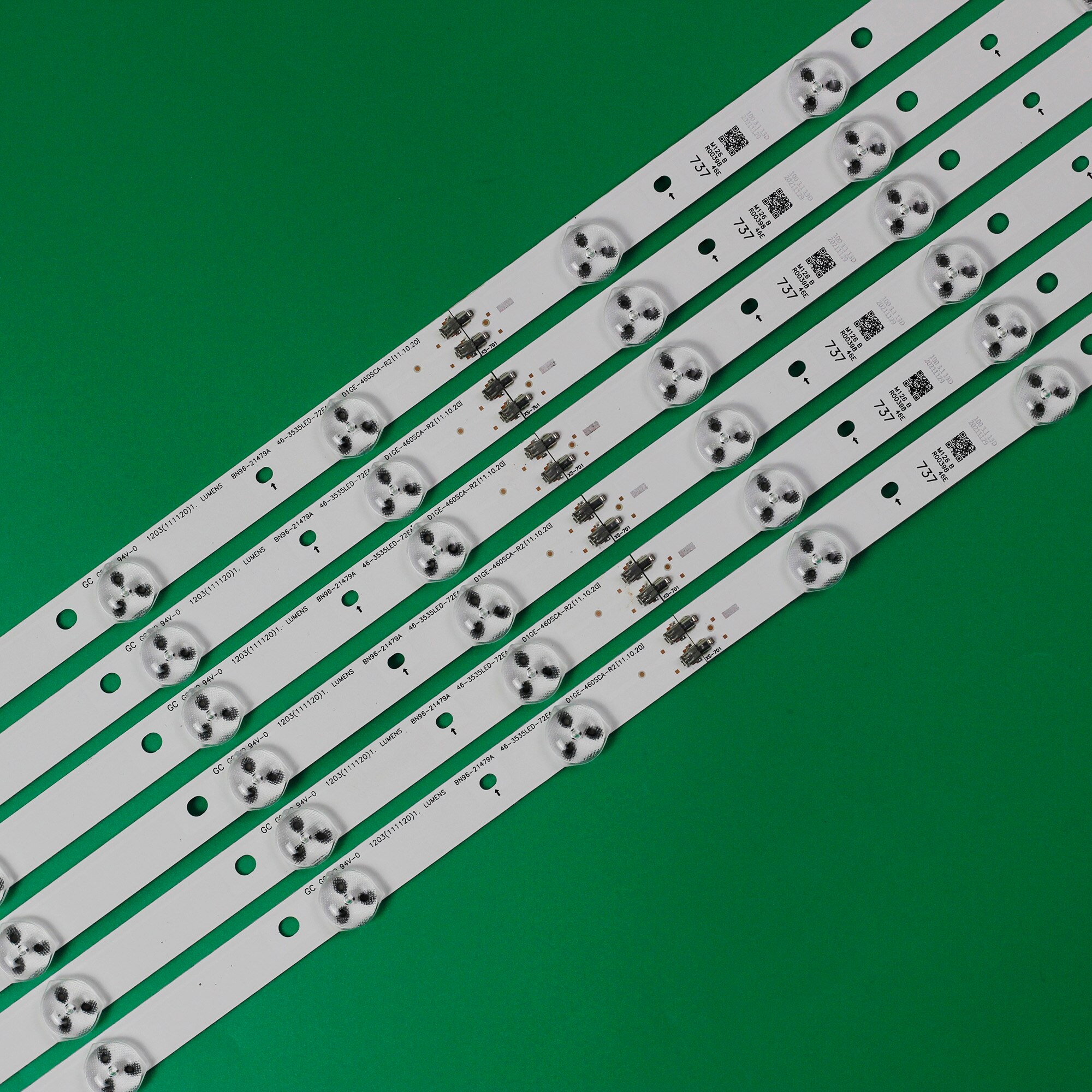 LED Strip BN96-24147A BN96-24148A for Samsung UN46EH5300F UE46EH5000K UN46EH6030 UE46EH6037 UN46EH6070 LTJ460HN10-V DE460CGM-C1