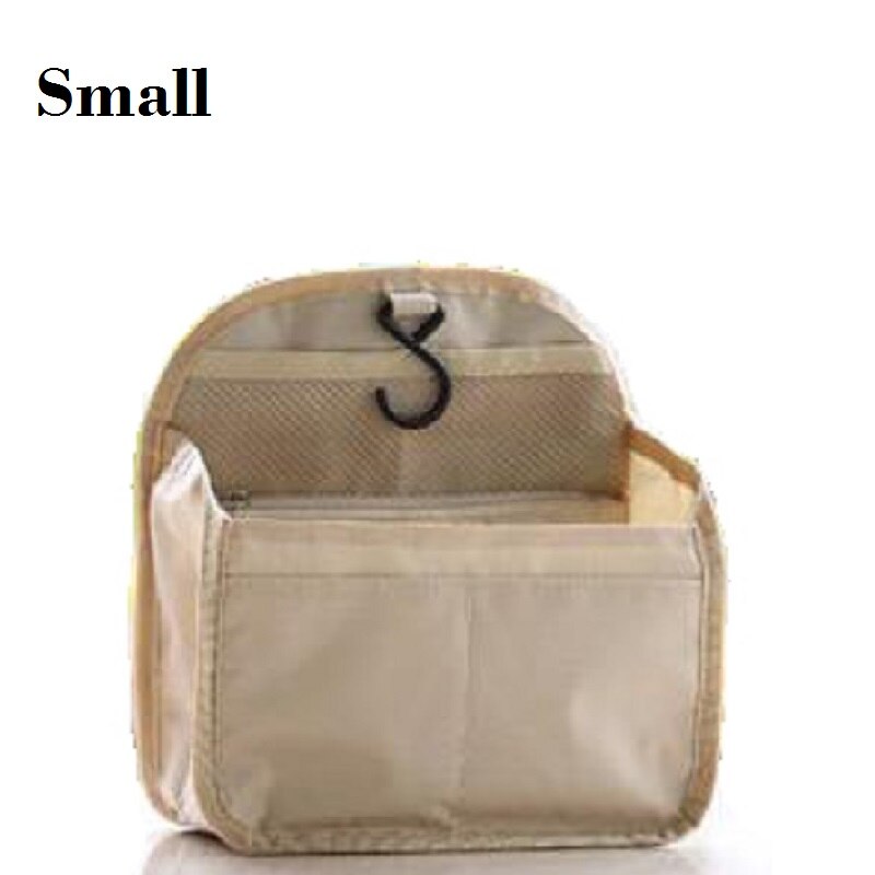 Waterproof Backpack Organizer Insert Ultra-Light Backpack Purse Organizer Bag Organiser Diaper Bag Gadget Organization: Khaki Small