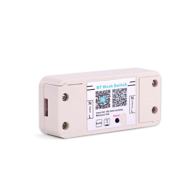 AC 100-240V 10A Smart Bluetooth APP Remote Control ON/OF Wireless Switch Controller for LED Light Fan Smartphones