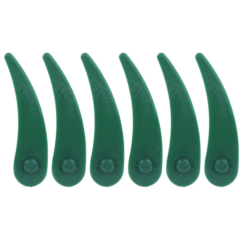 50Pcs Lawn Mower Plastic Blade Replacement Accessories Parts Lawn Mower Plastic Blades For ART 23‑18 Li/26‑18Li