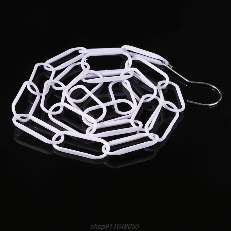 Plastic Clothes Market Shop Display Hanging Chain Hooks With 23 RingsHanger Household Tools 51Inch F19 21