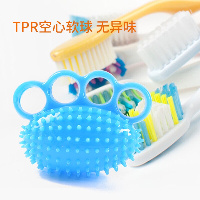 Tpr Vier-Vinger Hand Grip Bal Revalidatie Primaire Training Zachte Vinger Strengthener Massager Bal Workout Van Huis