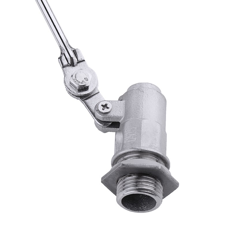 1pc Float Ball Valve Stainless Steel High Pressure Automatic Water Tank Control Float Sensor Valve Parts