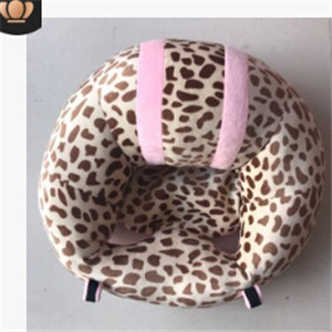 Børn babystøtte sæde sidde op blød stol pude sofa plys pude legetøj sækkestol 9 farver: Grå