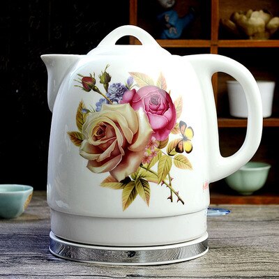 Keramik elektrische wasserkocher wasserkocher porzellan blau und weiß porzellan schaum teekanne täglichen Kung-Fu teekanne keramik wasserkocher: Freier Raum