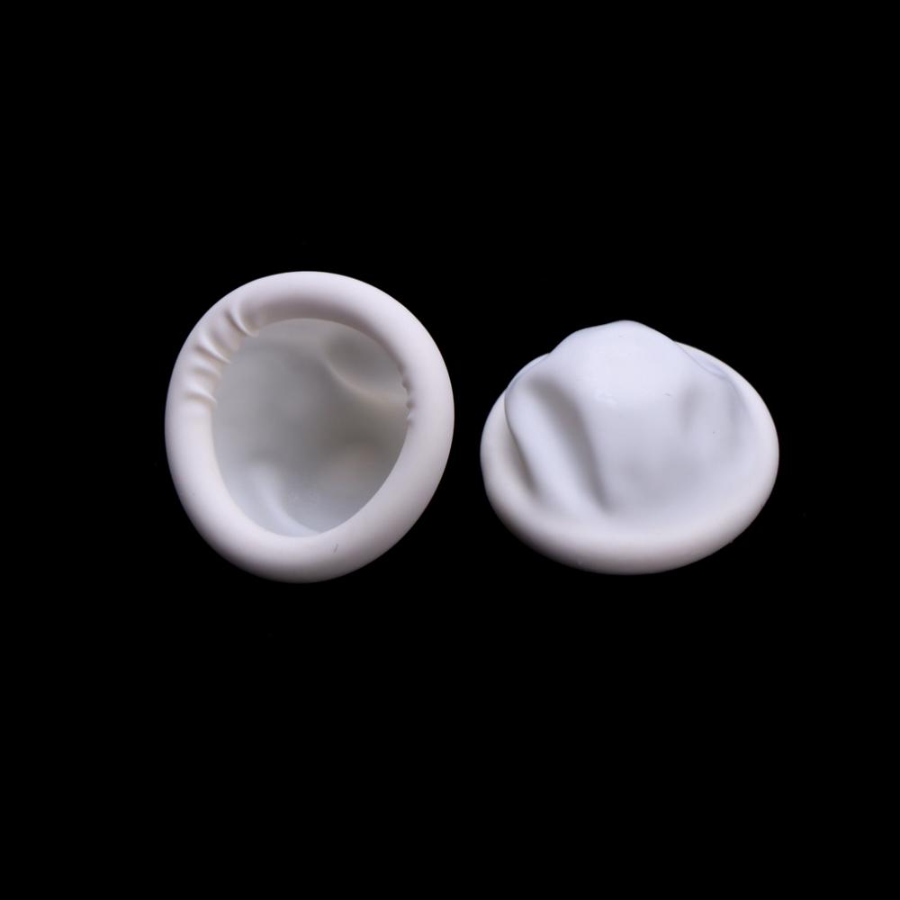 100pcs Disposable Latex Rubber Finger Cots Sets Fingertips Protector Gloves