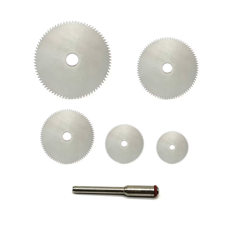 Mini hoja de sierra Circular, disco de corte eléctrico, herramienta rotativa para cortador de Metal Dremel, herramienta eléctrica, discos de corte de madera, 6 uds.: Default Title